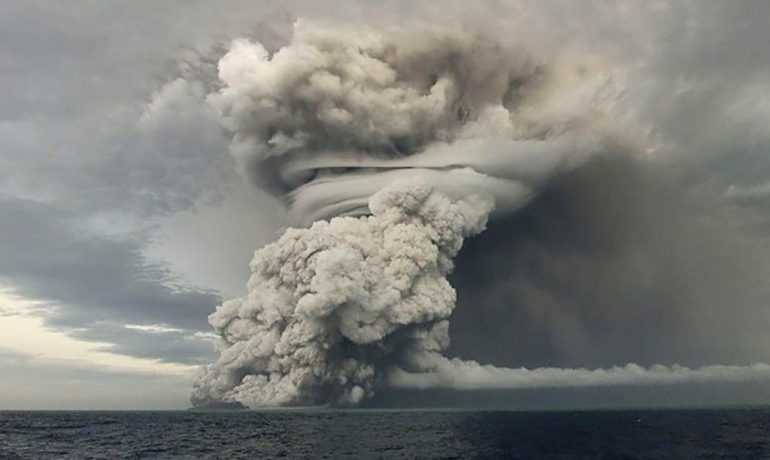 Tonga still cut off from outside world after massive undersea volcano eruption